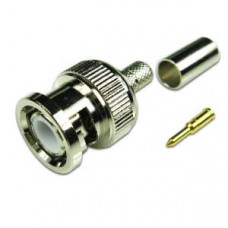 OEM CCTV BNC Male Crimp on 10 Pck