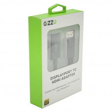 GIZZU Display Port to HDMI Active Adapter - Black