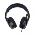 Sparkfox PS4 SF1 Stereo Headset Black and Blue