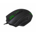 T-Dagger Major 8000DPI 10 Button|180cm Cable|Ergo-Design|RGB Backlit Gaming Mouse - Black/Green