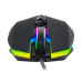 T-Dagger Lieutenant 8000DPI 10 Button|180cm Cable|Ambi-Design|RGB Backlit Gaming Mouse - Clear Black