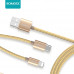 Romoss 2in1 USB to Lightning|Type C 1.5m Cable Gold