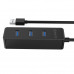 Orico 4 Port USB3.0 Hub - Black