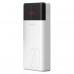 Romoss LT20PS+ 20000mAh Input: Type-C|Lightning|Micro USD|Output: Type-C|2 x USB Power Bank - White