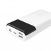 Romoss LT20PS+ 20000mAh Input: Type-C|Lightning|Micro USD|Output: Type-C|2 x USB Power Bank - White