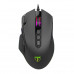 T-Dagger Battle 8000DPI 10 Button|180cm Cable|RGB Backlit Gaming Mouse - Black