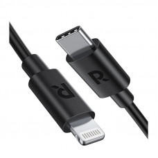 Ravpower USB-C to Lightning 1m Cable - Black