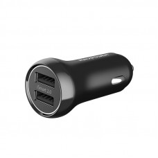 RAVPOWER 2 Port 17W 2xUSB Car Charger - Black