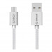 Orico Micro USB Braided Charging Data 1m Cable Silver