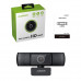 Ausdom AF640 1080p FHD Wide Angle Desktop Webcam - Black