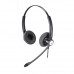 Calltel HW333N DH Stereo-Ear Noise-Cancelling Headset - Quick Disconnect Connector