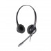 Calltel HW361N Stereo-Ear Broadband Audio Noise-Cancelling Headset - Quick Disconnect Connector