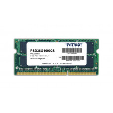 Patriot Signature Line 8GB DDR3 1600MHz SO-DIMM Dual Rank